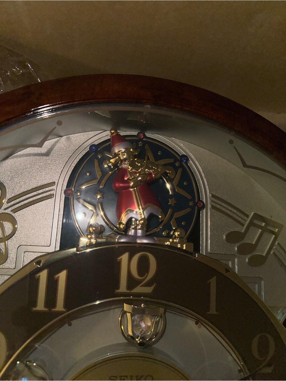 Seiko Clock with Crystal Accents (Read Description). - Picture 7 of 15